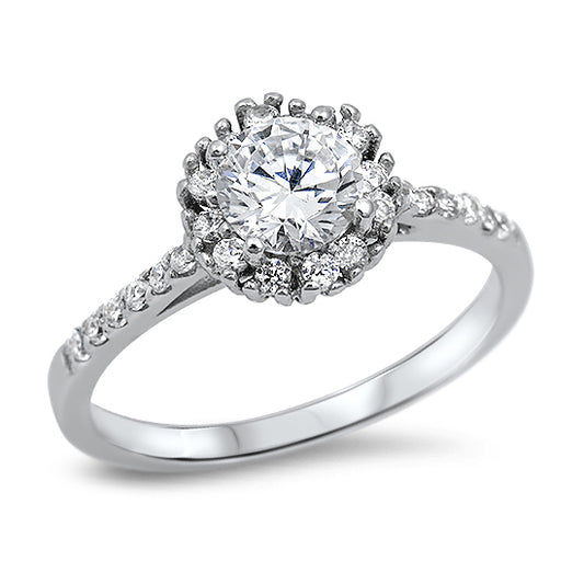 Silver CZ Ring