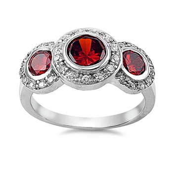 Silver CZ Ring