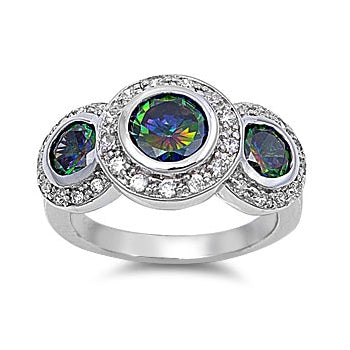 Silver CZ Ring