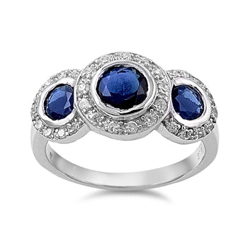 Silver CZ Ring