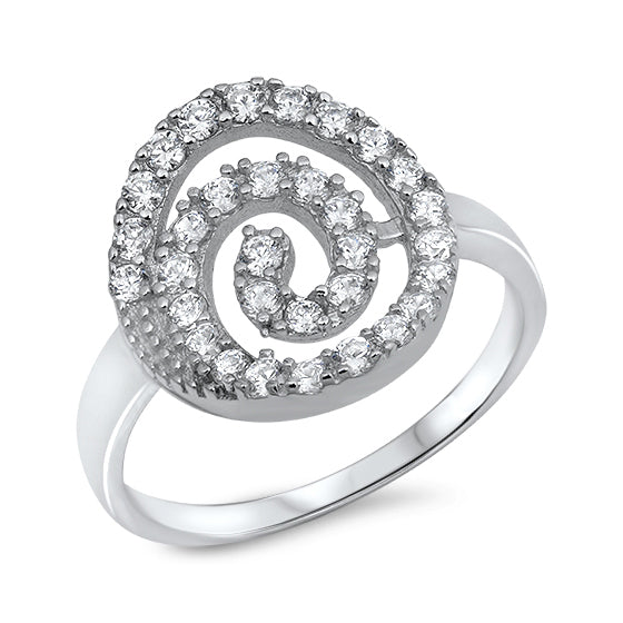 Silver CZ Ring