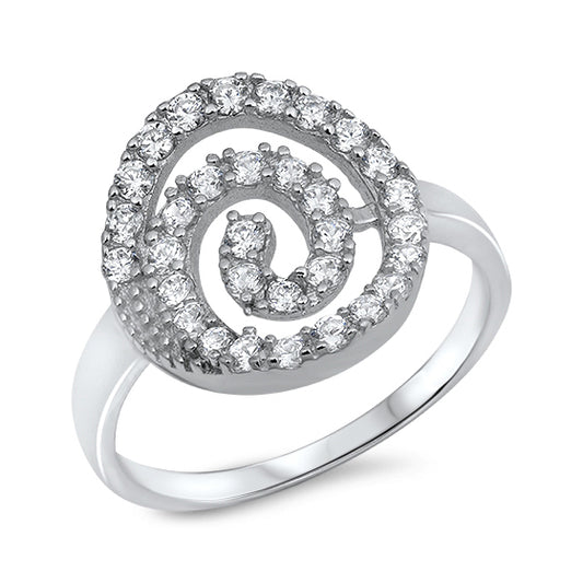 Silver CZ Ring