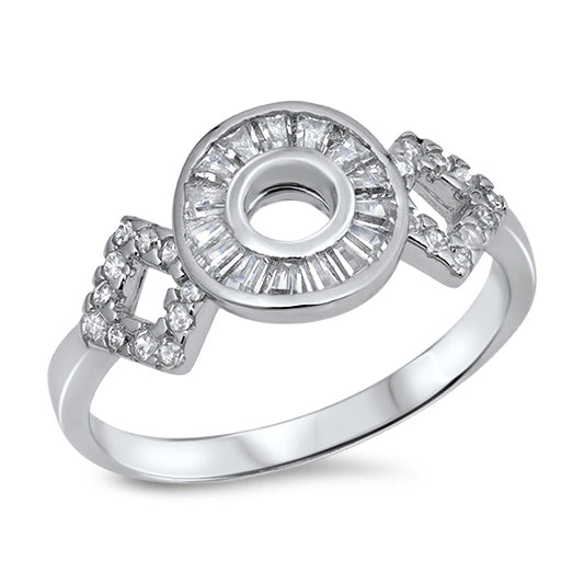 Silver CZ Ring
