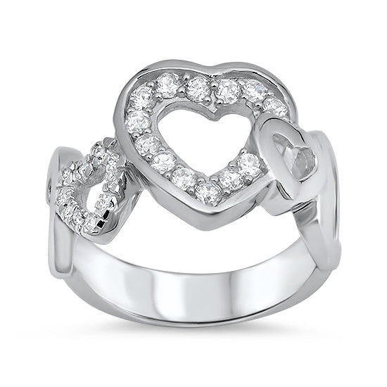Silver CZ Ring