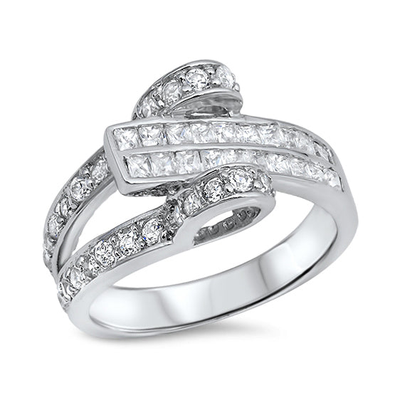 Silver CZ Ring