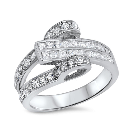 Silver CZ Ring