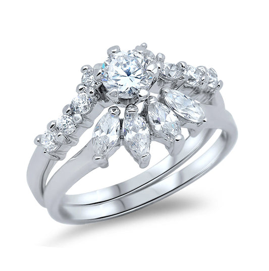 Silver CZ Ring