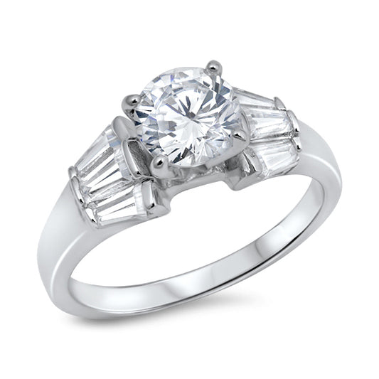Silver CZ Ring
