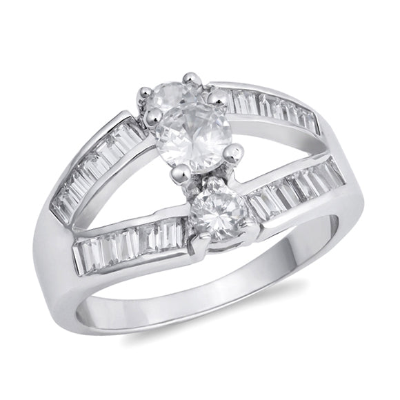 Silver CZ Ring