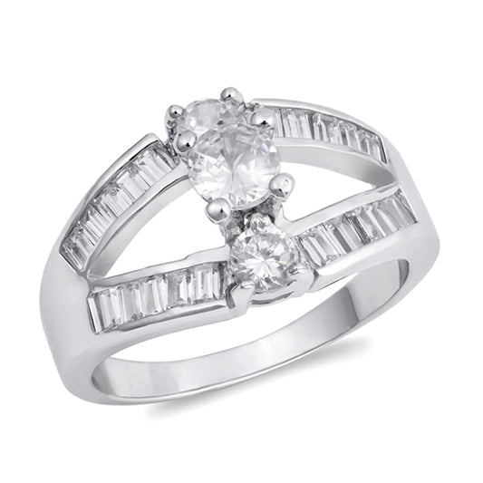 Silver CZ Ring