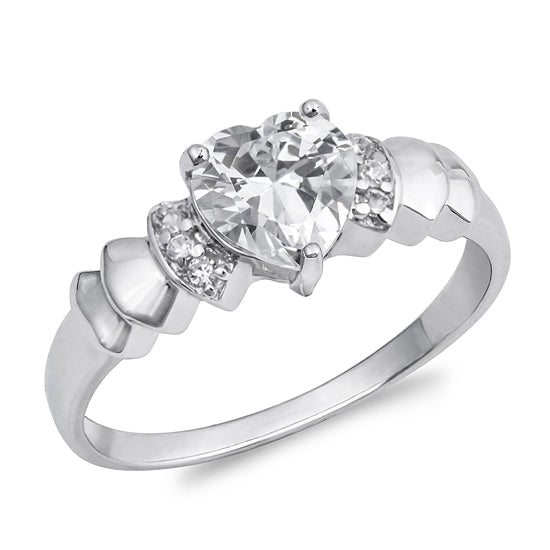 Silver CZ Ring