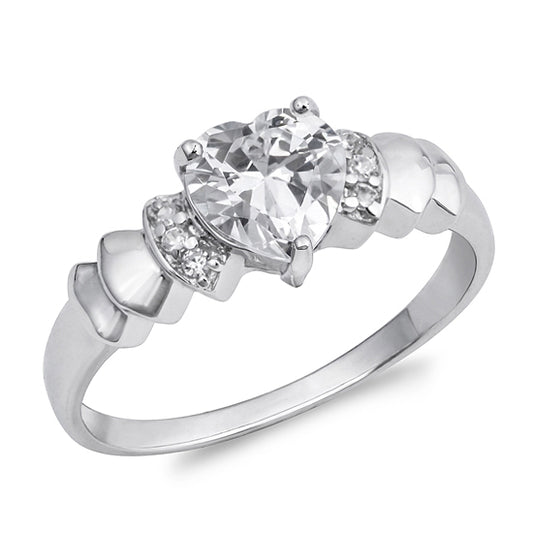 Silver CZ Ring