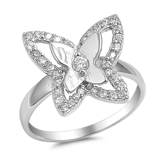 Silver CZ Ring