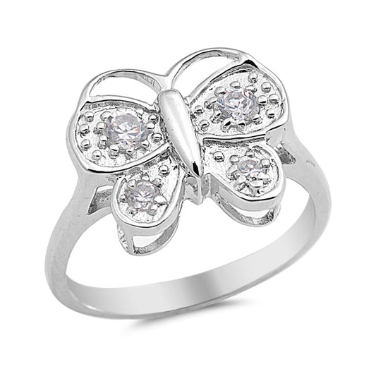 Silver CZ Ring
