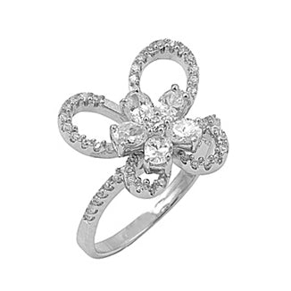Silver CZ Ring