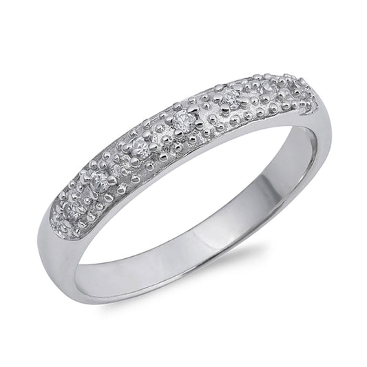 Silver CZ Ring
