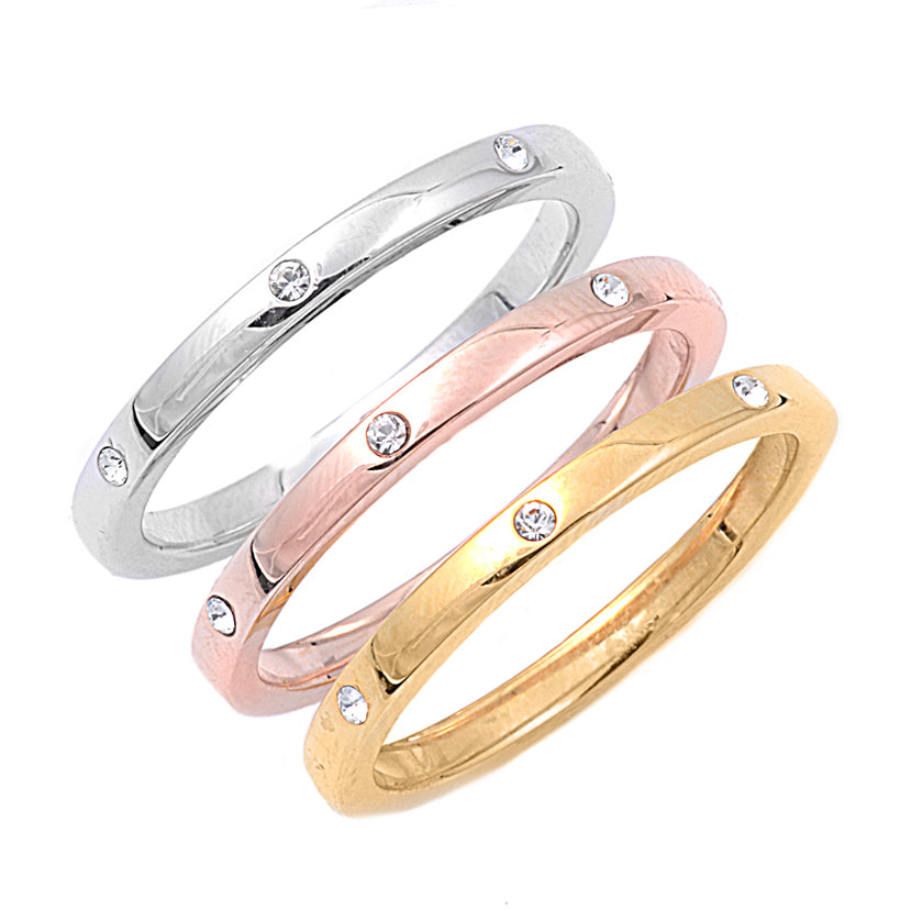 Silver CZ Ring