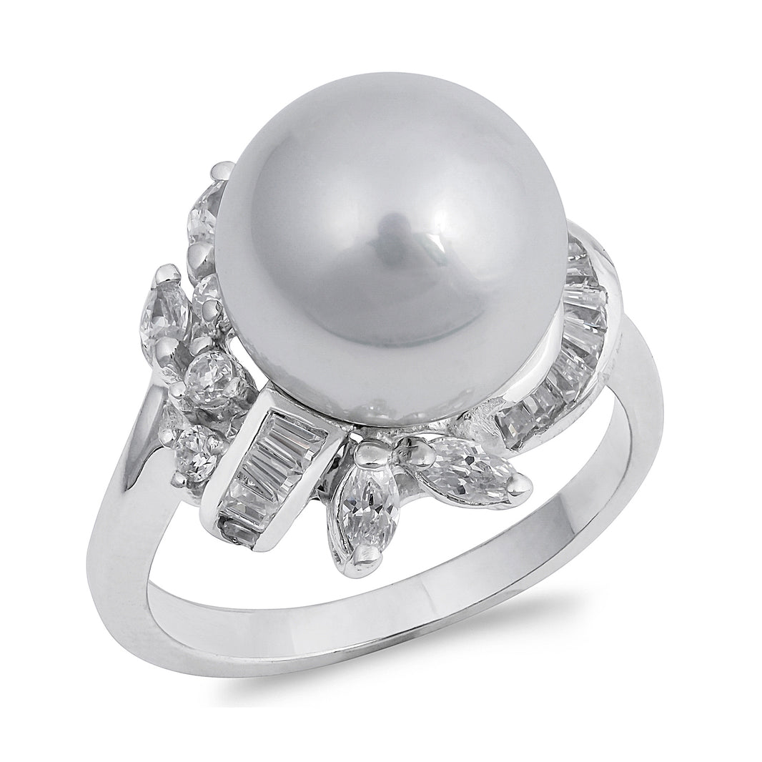 Silver CZ Ring