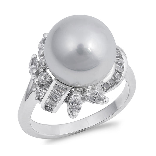 Silver CZ Ring