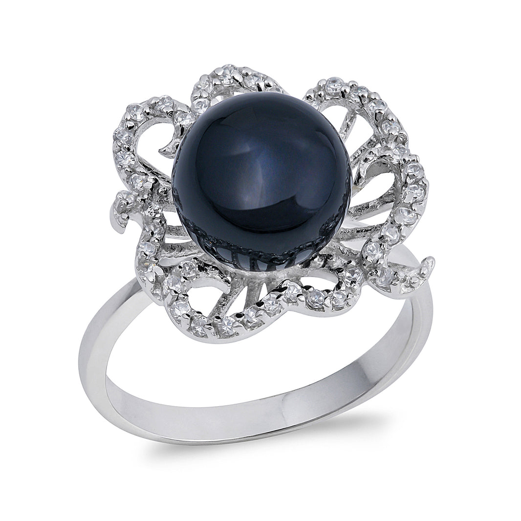 Silver CZ Ring