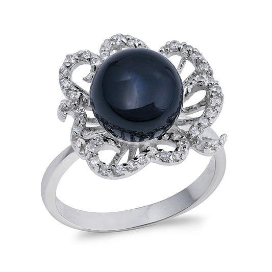 Silver CZ Ring