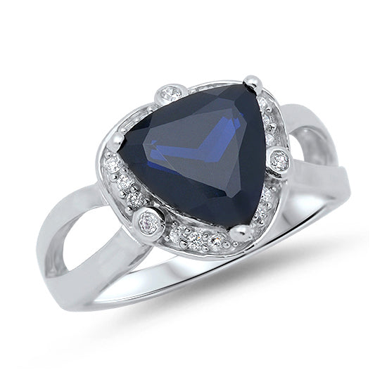 Silver CZ Ring