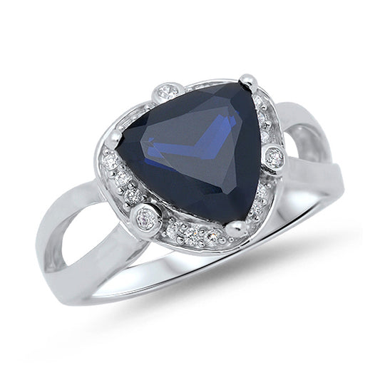 Silver CZ Ring
