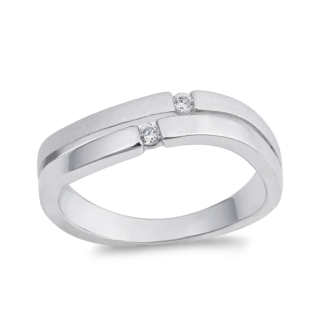 Silver CZ Ring