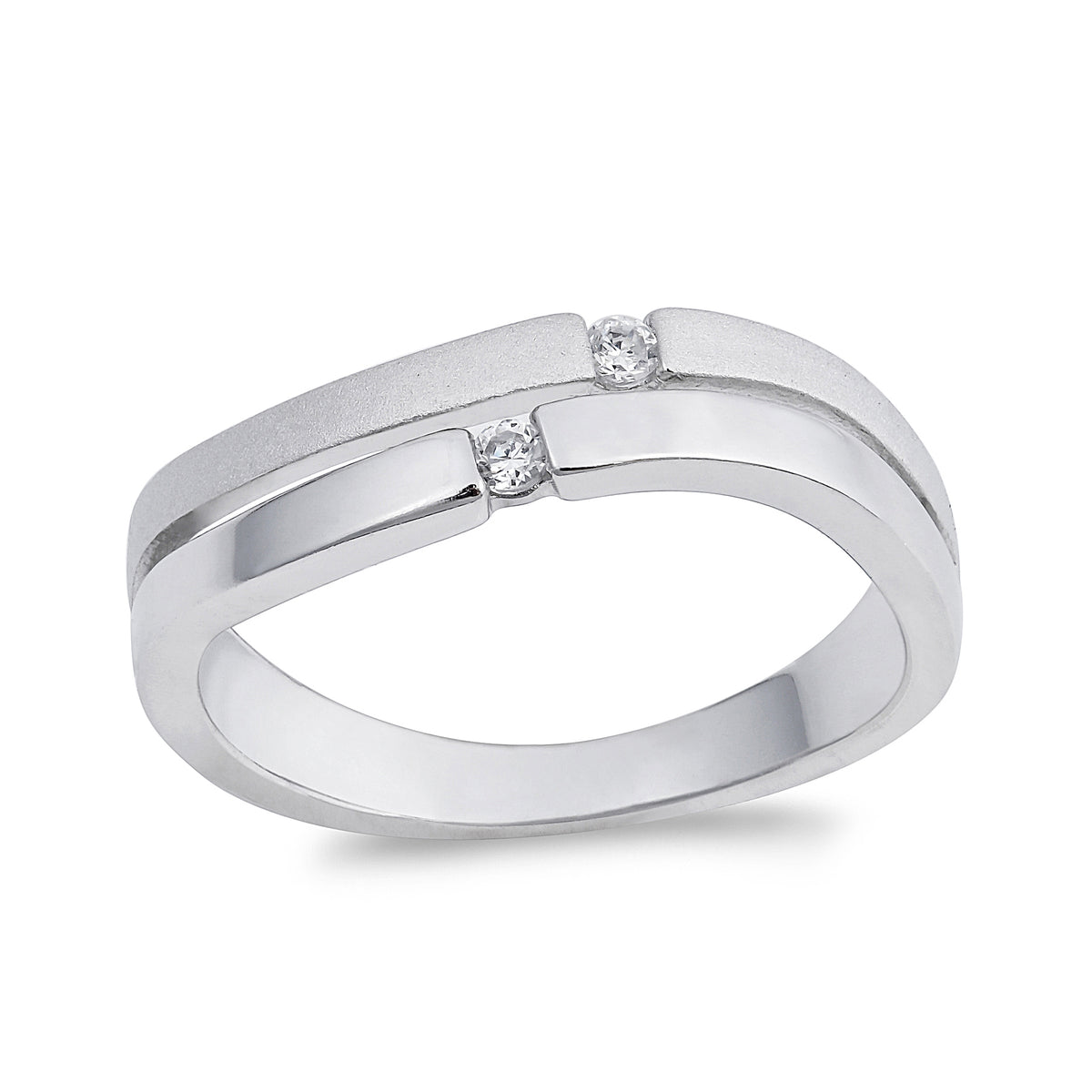 Silver CZ Ring