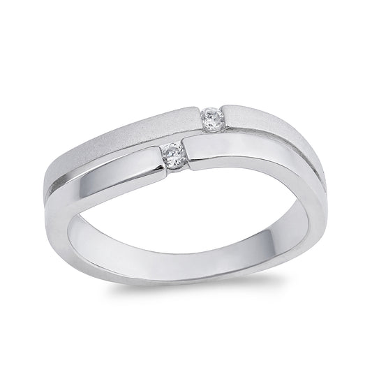 Silver CZ Ring
