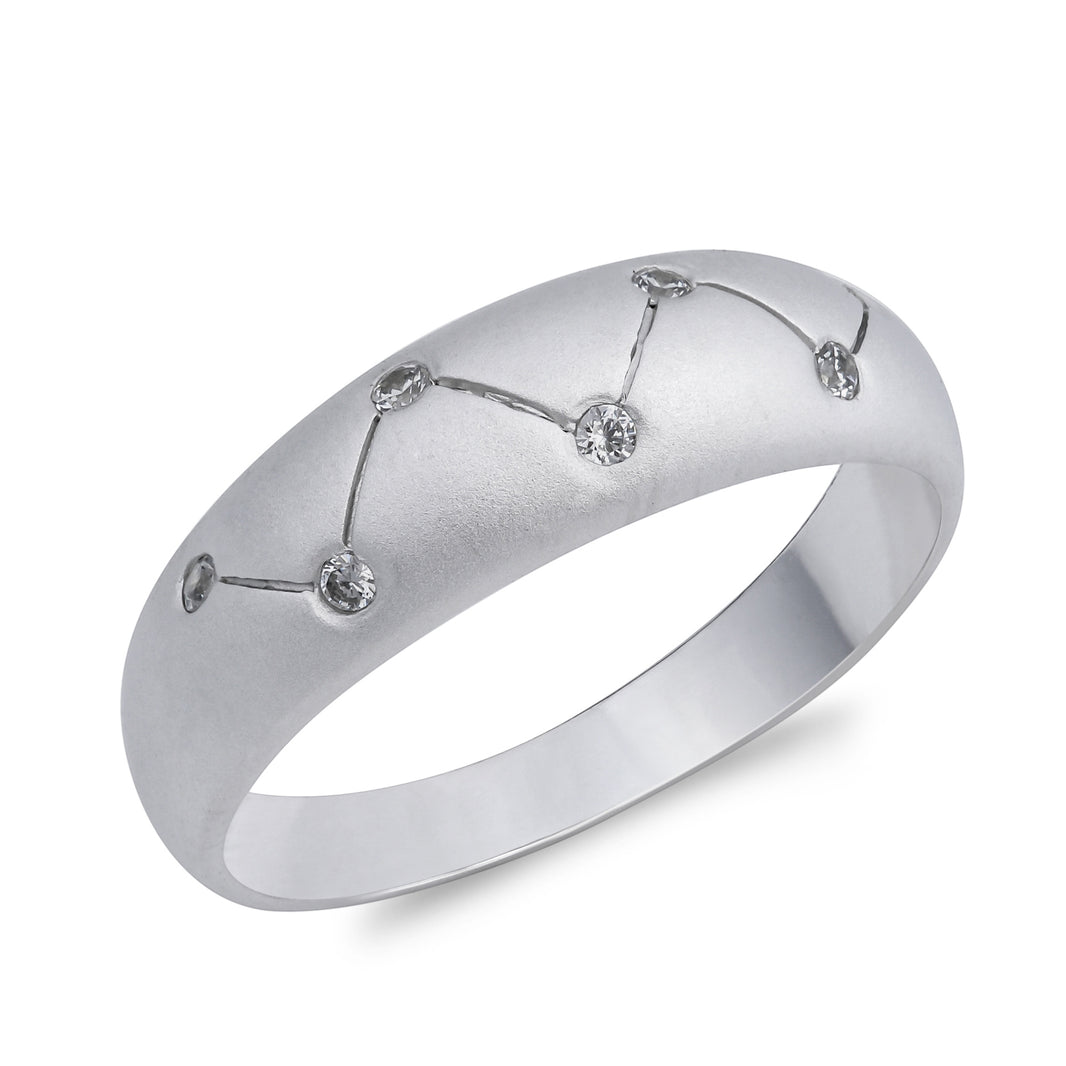 Silver CZ Ring