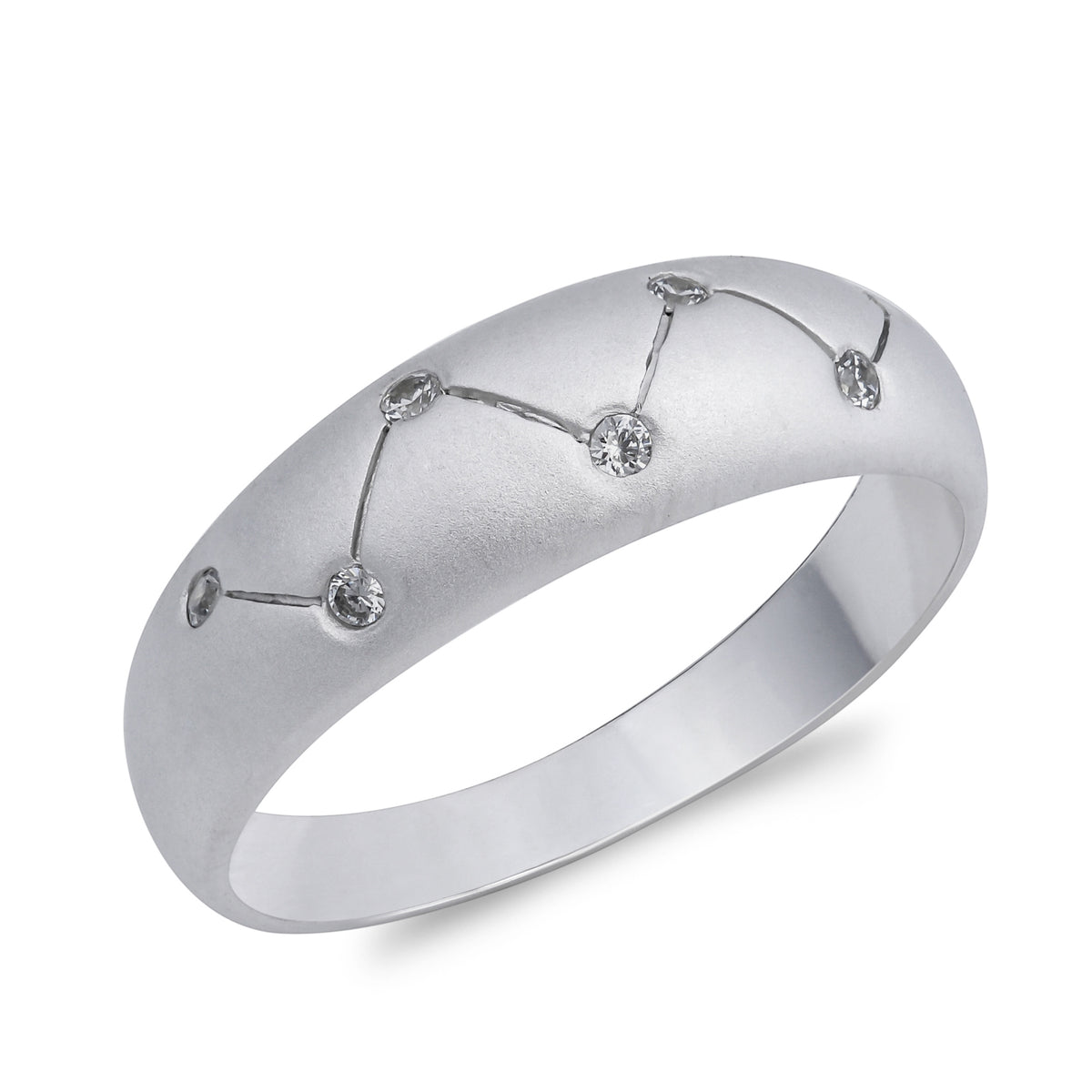 Silver CZ Ring