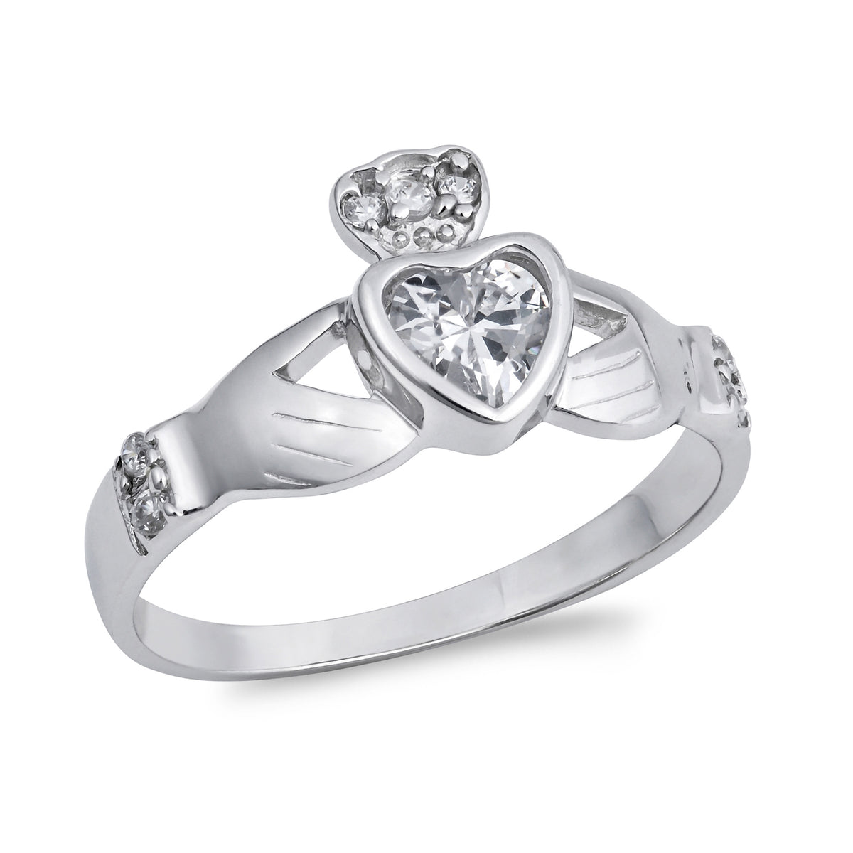 Silver CZ Ring