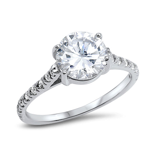 Silver CZ Ring