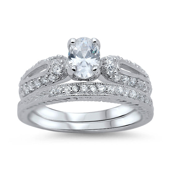 Silver CZ Ring