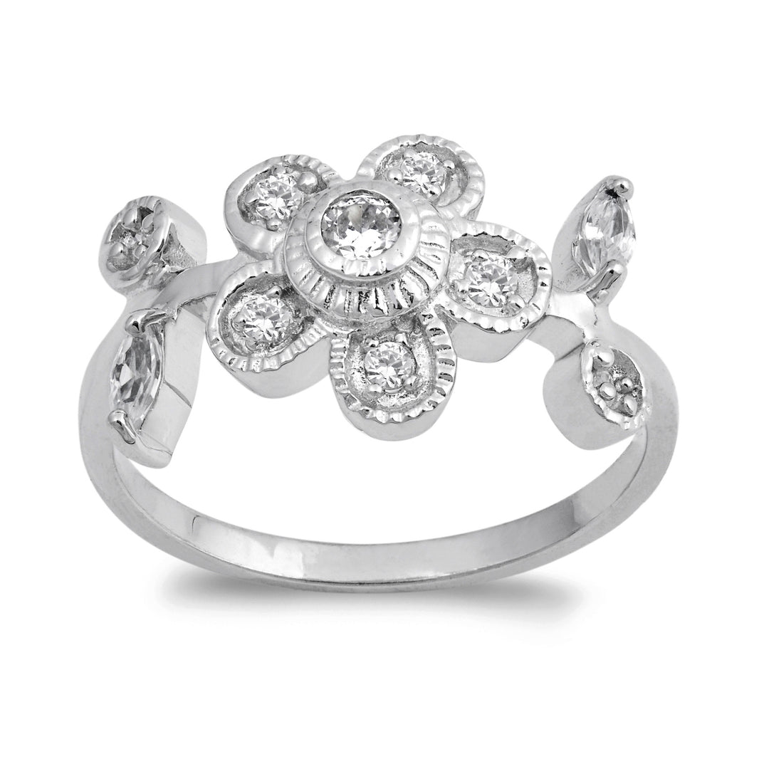 Silver CZ Ring