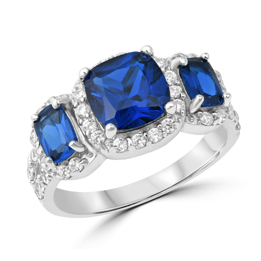 Silver CZ Ring