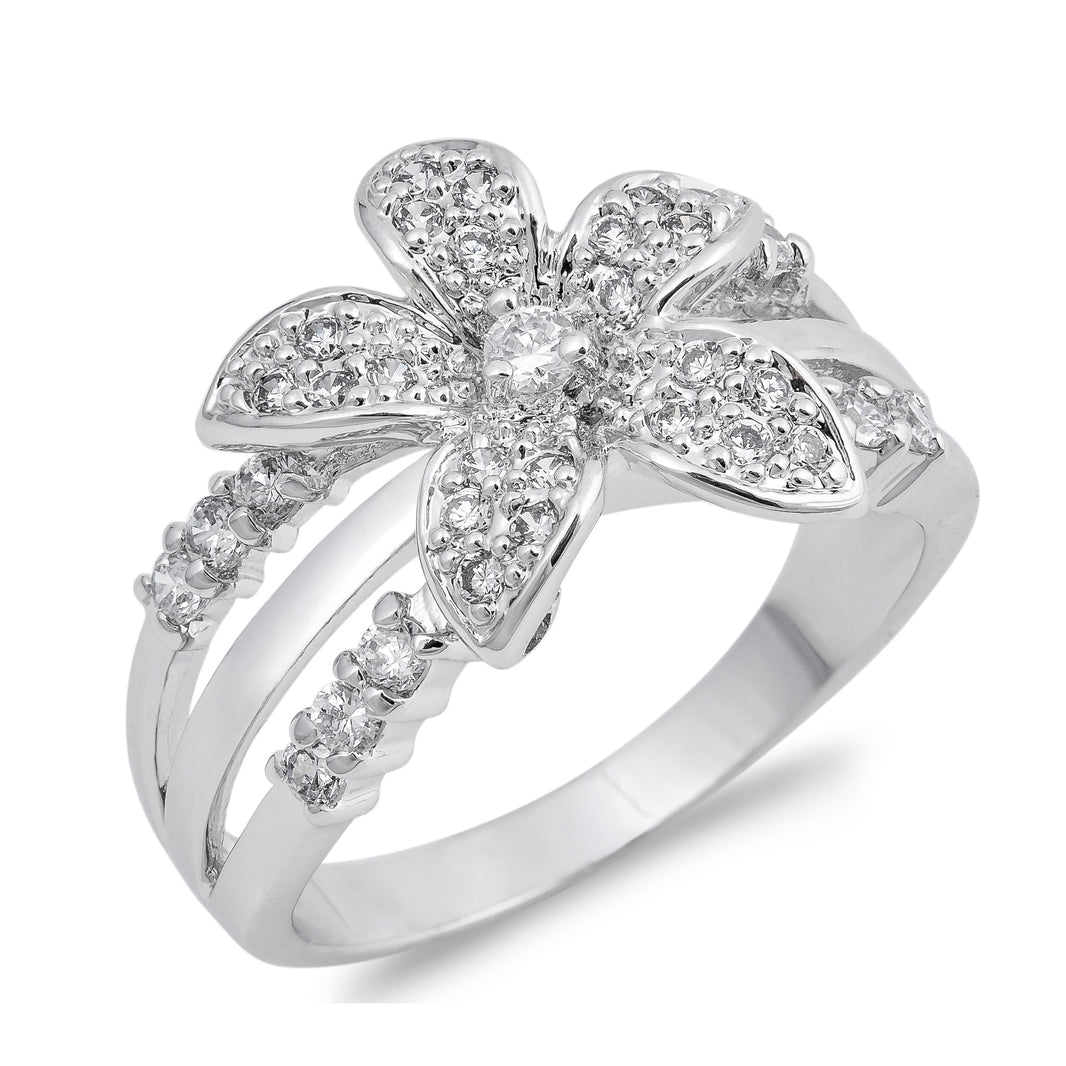 Silver CZ Ring