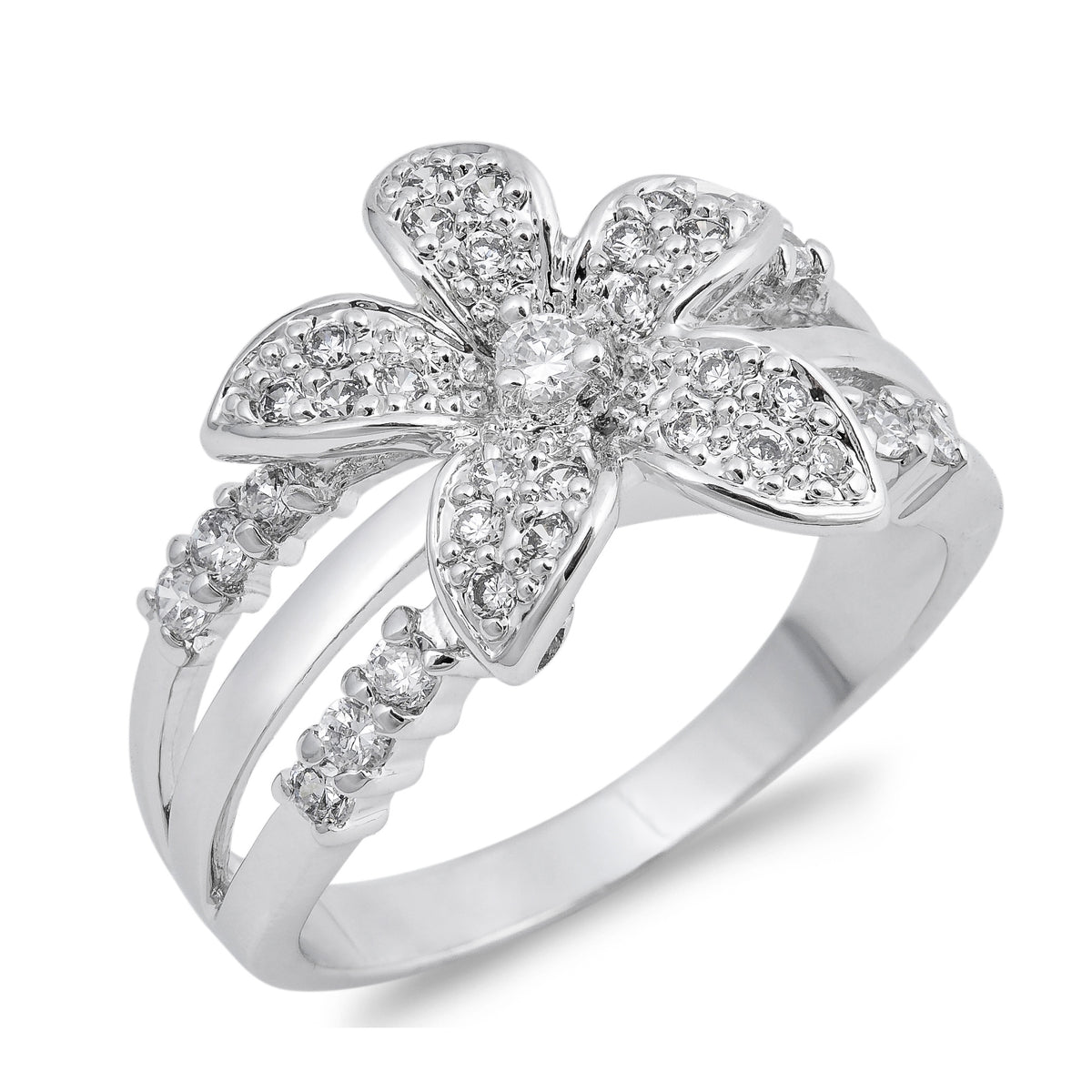 Silver CZ Ring