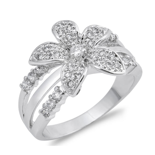 Silver CZ Ring