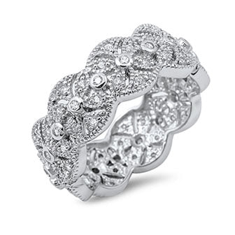 Silver CZ Ring