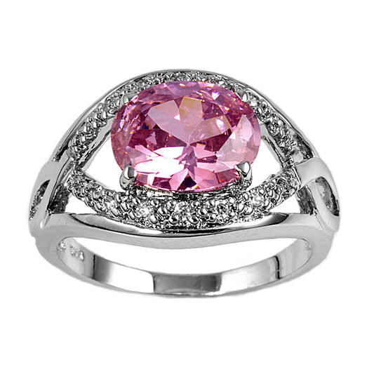 Silver CZ Ring