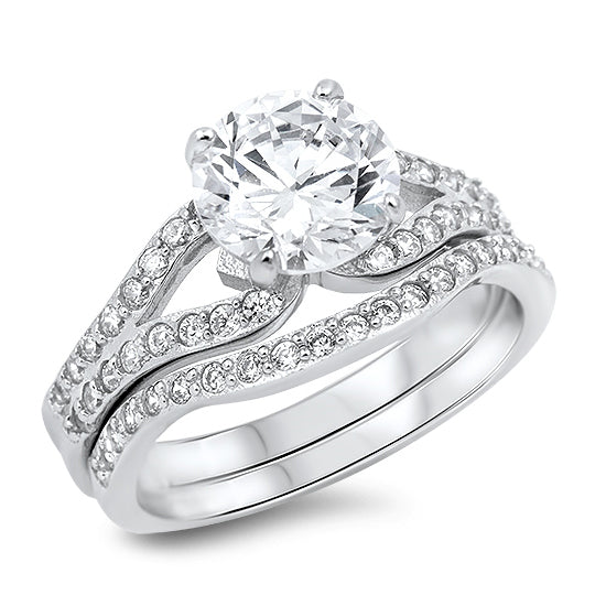 Silver CZ Ring