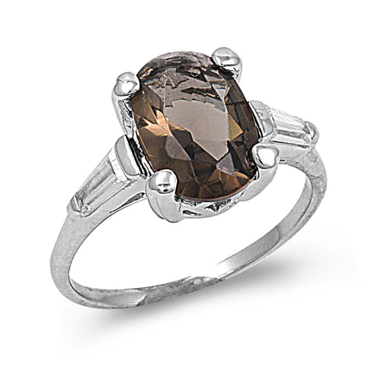 Silver CZ Ring
