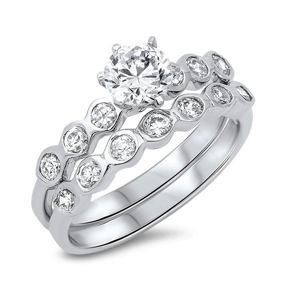 Silver CZ Ring