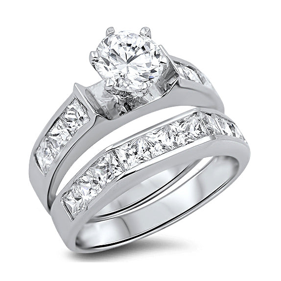 Silver CZ Ring