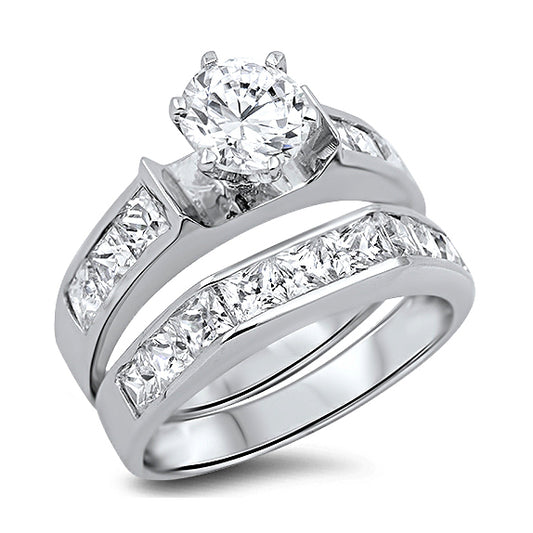 Silver CZ Ring