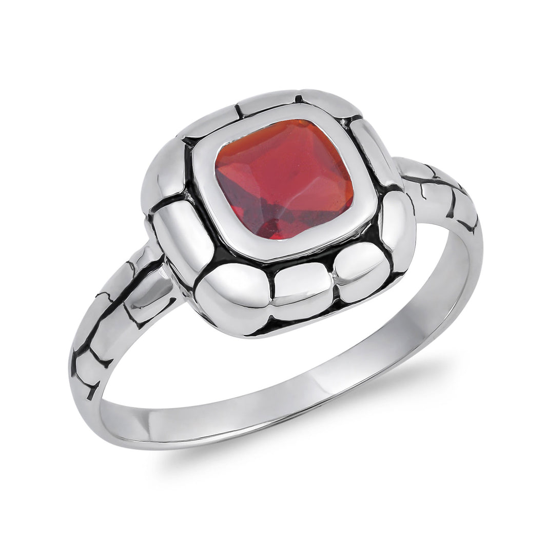 Silver CZ Ring