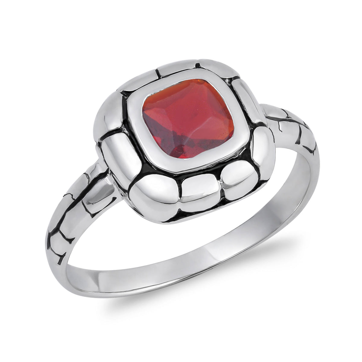 Silver CZ Ring