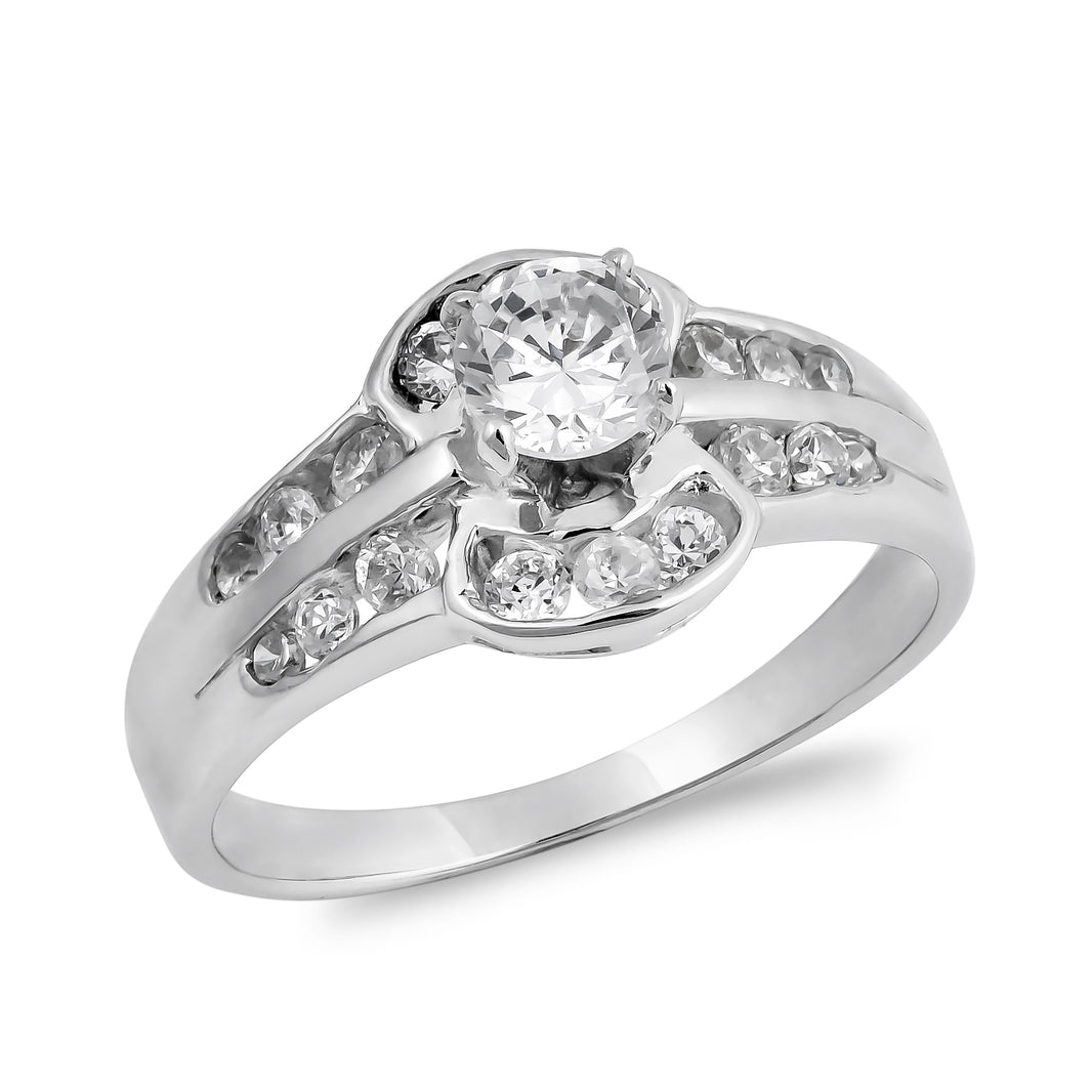 Silver CZ Ring